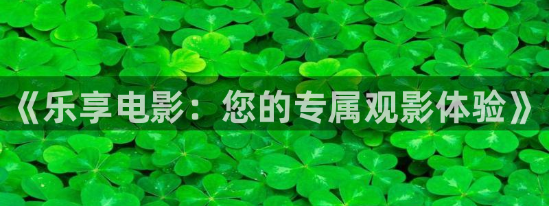极速影音：《乐享电影：您的专属观影体验》